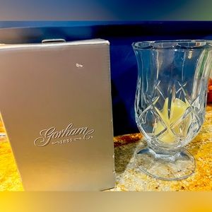 crystal candle holder